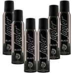 Jagler Black 6x150 ml Erkek Sprey Deodorant
