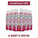 Jagler Classic 6x150 ML Kadın Sprey Deodorant