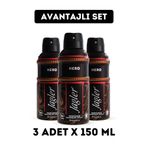 Jagler Hero Erkek Deodorant ( 3 Adet X 150 ml )