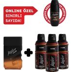 Jagler Hero Erkek Edt Parfüm 90 ml & Deodorant 3 x 150 ml Avantajlı Set Roll On Hediyeli
