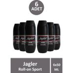 Jagler Sport Erkek Roll-On 50 Ml 6 Adet