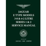Jaguar E-Type 3.8 & 4.2 Litre Series 1 & 2 Service Manual (Official Workshop Manuals) by Brooklands Books Ltd (2000-06-26)