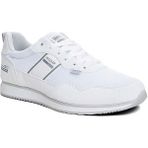 Jagulep Bugatti Deri Anorak Anatomik Erkek Sneaker Beyaz Buz