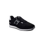 Jagulep Bugatti Deri Anorak Anatomik Erkek Sneaker Siyah Beyaz
