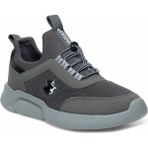 Jagulep Dune-26 Deri Slip On Anatomik Taban Erkek Sneaker Füme Siyah 45-47
