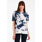 JAHR MARC Batik Yıkamalı Bej Kadın T-shirt