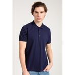 Jahr Marc Lacivert Erkek Polo Yaka T-Shirt