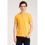 JAHR MARC Sarı Klasik Polo Yaka Erkek T-shirt