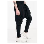 JAHR MARC Siyah Slim Fit Yanları Cepli Erkek Şalvar Eşofman
