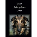 Jahresplaner 2025 für Hundeliebhaber: Inspirierende Barsoi-Bilder begleiten dich durch das Jahr