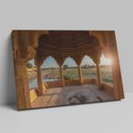 Jaisalmer i Amar Sagar Gölü 70 x 100 Kanvas Tablo