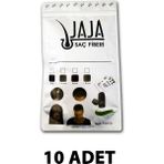 Jaja 10 Adet Jaja 100 Gr. Koyu Kahve Saç Tozu Hair Fiber Topik