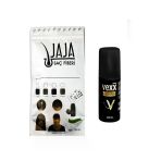 Jaja 100 gr Orta Kahve .topik Saç Tozu Hair Fiber Vexx 100 Ml. Sabitleyici Sprey