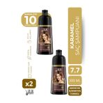 Jaja 7.7 Karamel Şampuan 300 ml - 2 Adet