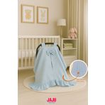 Jaju Baby % 100 Pamuk Fırfırlı Müslin Puset Örtüsü (1.SINIF MÜSLİN)