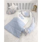 Jaju Baby Babynest Mavi Yıldızlı Lüx Tasarım Baby Nest Set
