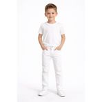 Jaju Baby • Erkek Çocuk Beyaz Pantolon Günlük Şık Model
