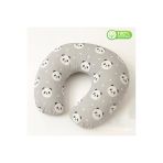 Jaju Baby Gri Panda Desenli %100 Pamuk Emzirme Yastığı - Ergonomik Destek + Yıkanabilir Kılıf