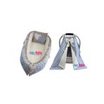Jaju Baby Mavi Yıldızlı Babynest ve Puset Örtüsü Set