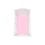 Jaju Baby Montessori Pembe Lastikli Çarşaf (100 * 200 Cm Tek Kişilik Çarşaf)