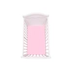 Jaju Baby Montessori Pembe Lastikli Çarşaf (90x190cm Tek Kişilik Çarşaf)