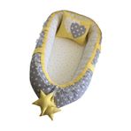 Jaju Baby Nest Gri Yıldızlı Jaju-babynest Anne Yanı