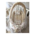 Jaju Baby Nest Sevimli Ceylan Cibinlik Ve Oyuncak Askılı Lüx Tasarım Jaju-babynest Anne Yanı Set