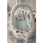 Jaju Baby Sevimli Orman Cibinlik Ve Oyuncak Askılı Lüx Tasarım Babynest