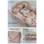 Jaju Baby Taşınabilir Anne Yanı Çantalı Babynest Sevimli Hayvan Anne Yanı Baby Nest