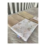 Jaju Baby Waffle Pike Kumaş Ve Dağ Desenli Kombinli 60x120 Nevresim Takımı