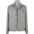 Jakamen Gri Slim Fit Gömlek Yaka Mont - 52