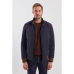 Jakamen Lacivert Comfort Fit Dik Yaka Mont - 56