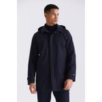 Jakamen Lacivert Comfort Fit Kapüşonlu Gizli Fermuarlı Klasik Model Mont - 54