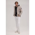 Jakamen Taş Regular Fit Kapüşonlu Şişme Kışlık Mont - 48