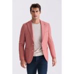 Jakamen Yavru Ağzı Slim Fit Sivri Yaka Yazlık Spor Ceket - Yavru Agzı - 48
