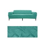 Jakarlı SEHRA DESEN 3 kişilik Lastikli Koltuk Kılıfı Çekyat Koltuk Örtüsü Streç Esnek kanepe kılıfı mint 180 x 230