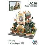 Jaki Flower House/çiçek Evi -jk2362 867 Parça Oyuncak Yapım Seti