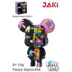 Jaki JK6350-1 Maker Pop Mıknatıs Ayı 546 Parça Oyuncak Yapım Seti