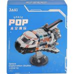 Jaki JK8507 Mini Space Serisi Uzay Roketi 302 Parça Oyuncak Yapım Seti