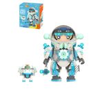 Jaki JK9107 Space Quest Serisi Mavi Astronot 488 Parça Oyuncak Yapım Seti
