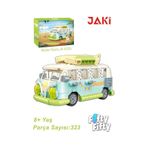 Jaki Maker Pop Tatil Otobüsü -Jk8305(323 Parça) Oyuncak Yapım Seti