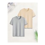 Jakinta Outdoors 2’li Unisex Basic Tişört Paketi – Standart Kalıp, Pamuk-Polyester Kumaş, Renk Seçenekli 👕👕🌿