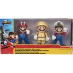 Jakks Pacific Nintendo Super Mario Mario Odyssey Figür Set Lisanslı 3lü Paket 10 Cm