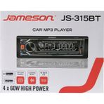 Jameson JS-315 BT Oto Teyp 4*60W Çift Anfi Çıkışlı USB Bluetooth SD AUX Kontrol Özellikli