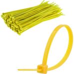Jameson Kablo Bağı Sarı 25 cm 3.6 mm Plastik Cırt Kelepçe Naylon (100 Adet) Jameson JKB-3625SR