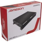 Jameson USA-650.4 4000 Watt 4 Kanal Oto Rms Power 4x65 Amfi Kompakt Tasarım ile Profesyonel Ses Kalitesi Sunar
