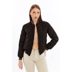 Jamila Kapitone Bomber Crop Kadın Ceket
