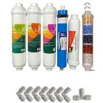 Jammy Filter Marka Inline Kapalı Kasa 6'lı Lg Membranlı Filtre Seti