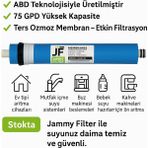 Jammy Membran Filtre Su Arıtma Sistemi Filtre Su Temiz Su Arıtma Sistemleri Su Arıtma Cihazı Için - FİLTRE
