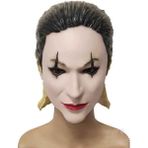 Janae Süper Kahraman Harley Maskesi Film Joker 2 Maskesi Cosplay Maskesi (Yurt Dışından) - Beyaz